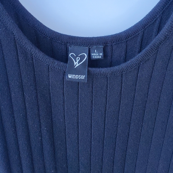 Midi Black Dress - Picture 2 of 3